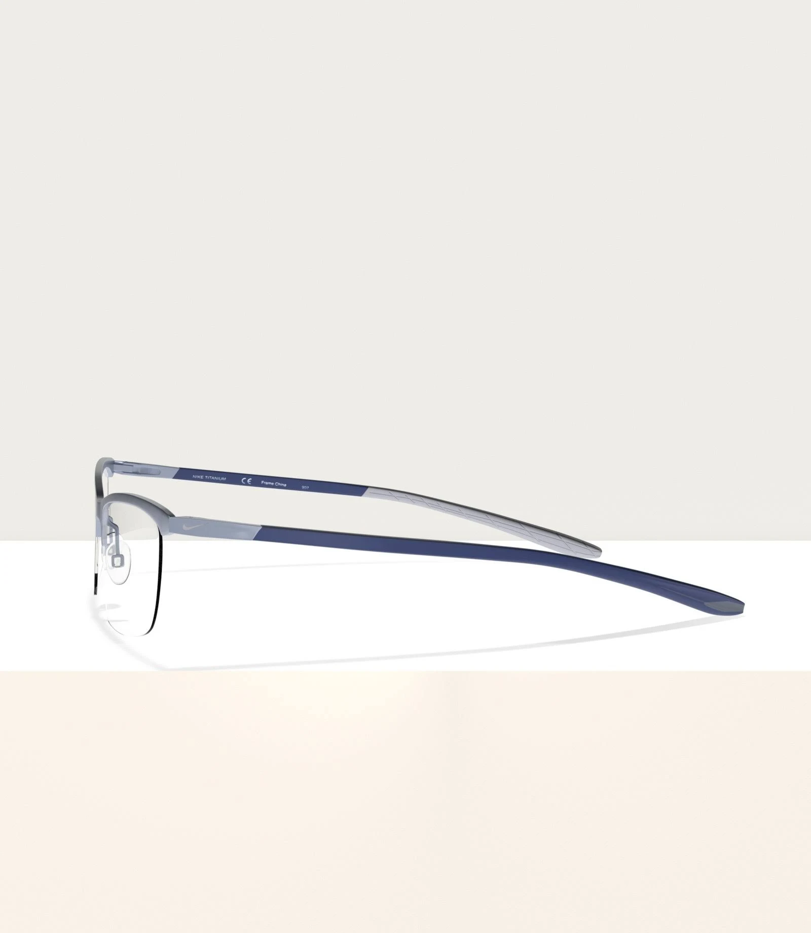 Nike 6073 Eyeglasses - 073 Brushed Gunmetal/Midnight Navy