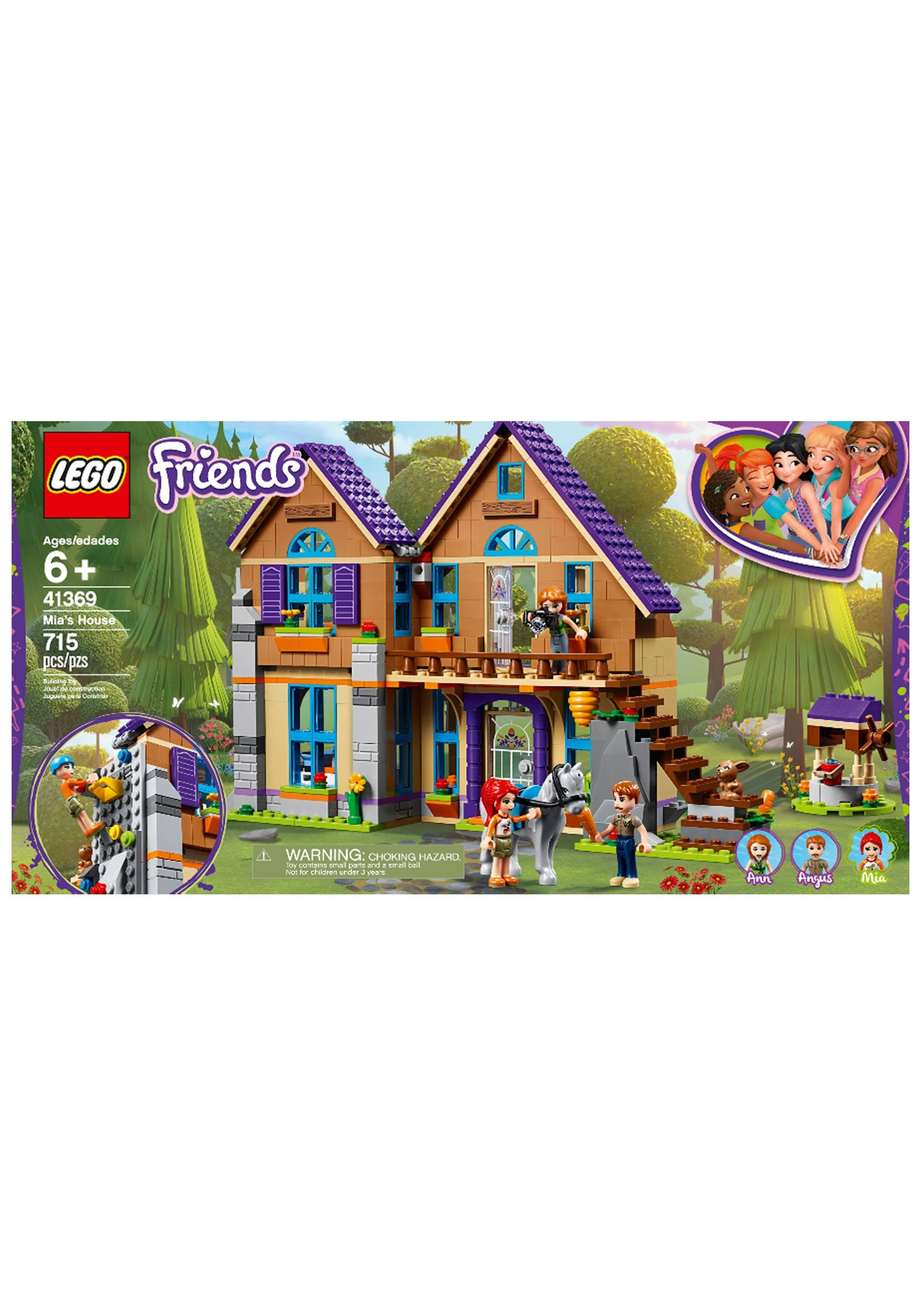 Lego 41369 Friends Mia&s House Building Kit New 2019 (715 Piece)
