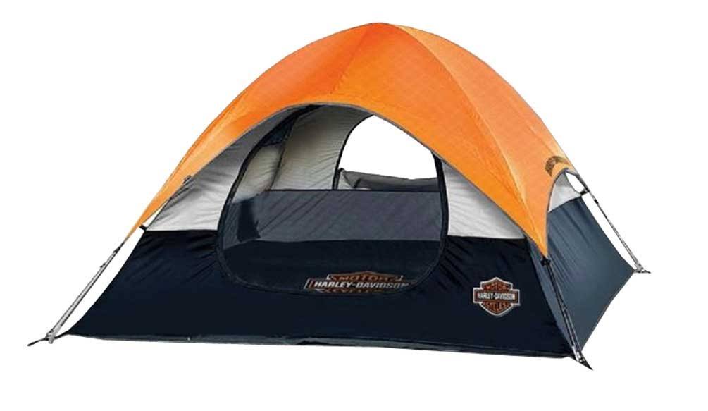 Harley-Davidson Bar u0026 Shield Road Ready Tent, Fiberglass Frame, HDL-10011A