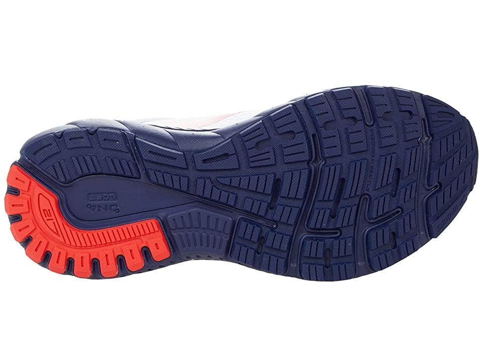 Brooks Women's Adrenaline GTS 21 Running Shoe, Blue/Red/White / 6 / B