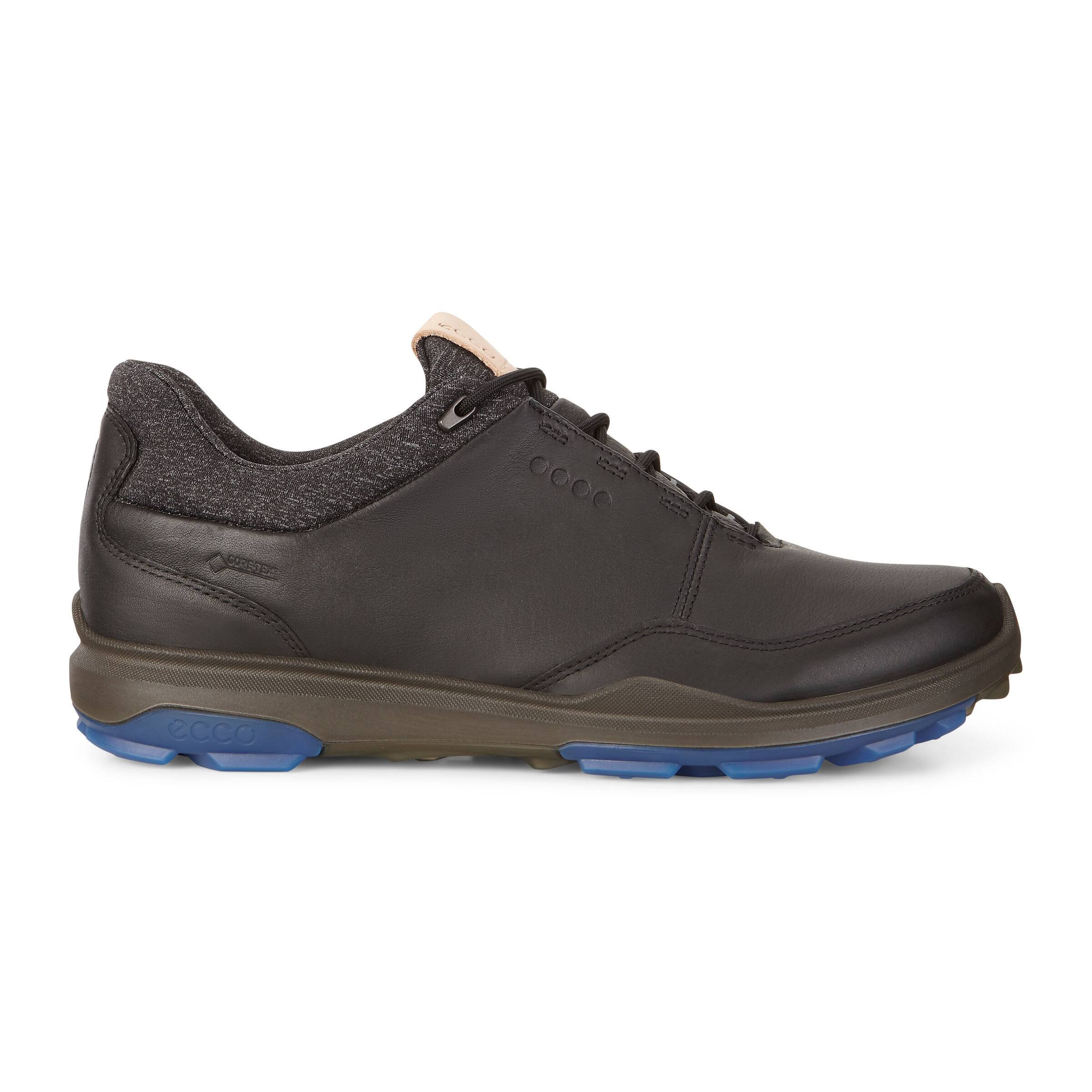 Ecco Men's Biom Hybrid 3 GTX Golf Shoes - Black/Bermuda Blue