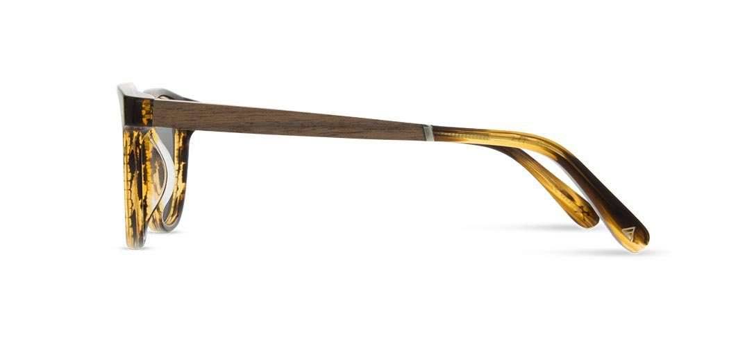 Shwood Topo Polarized Sunglasses - Tortoise Acetate u0026 Walnut Wood - Camp Collection
