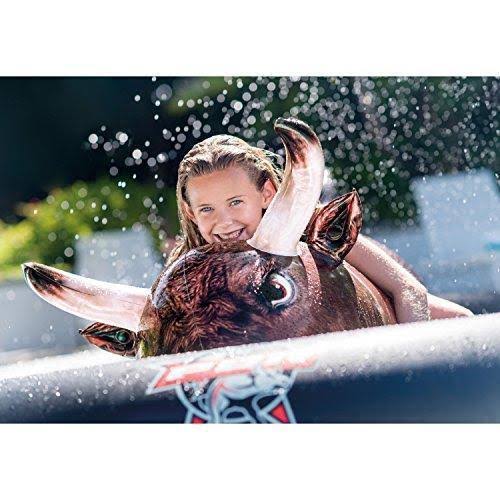 Intex Inflat-A-Bull Inflatable Ride-On Pool Toy with Realistic Printing