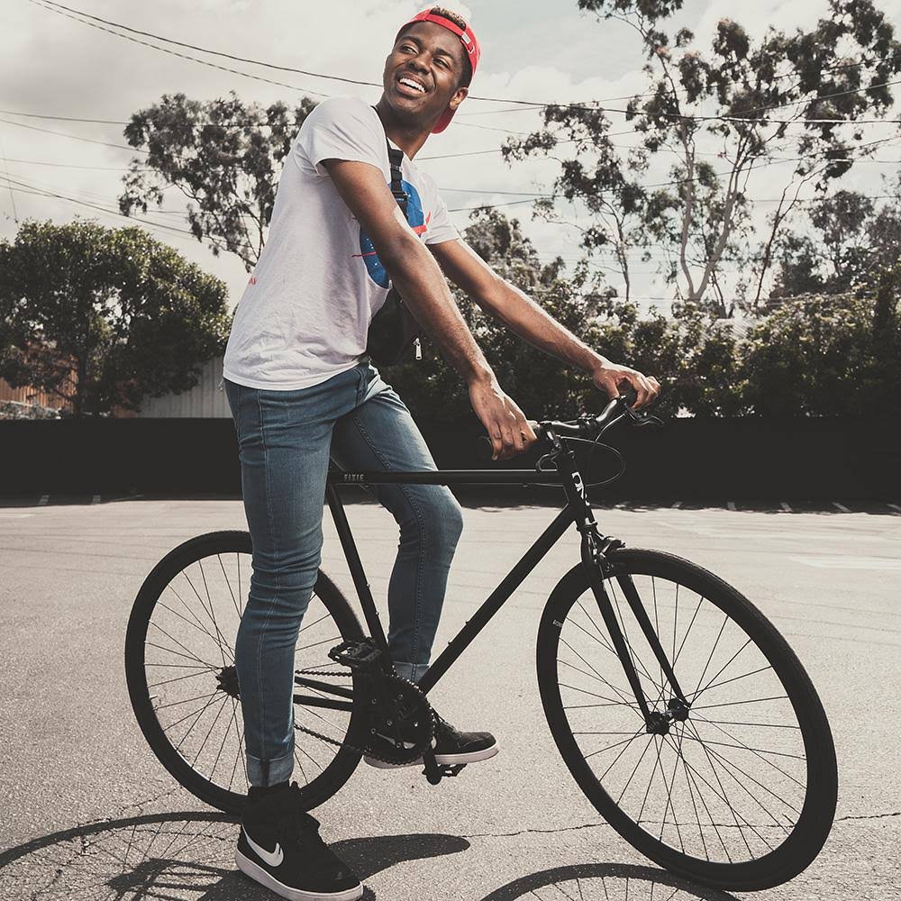 6KU Fixie Fixed Gear / Single Speed Bike Slate / Small (49cm)