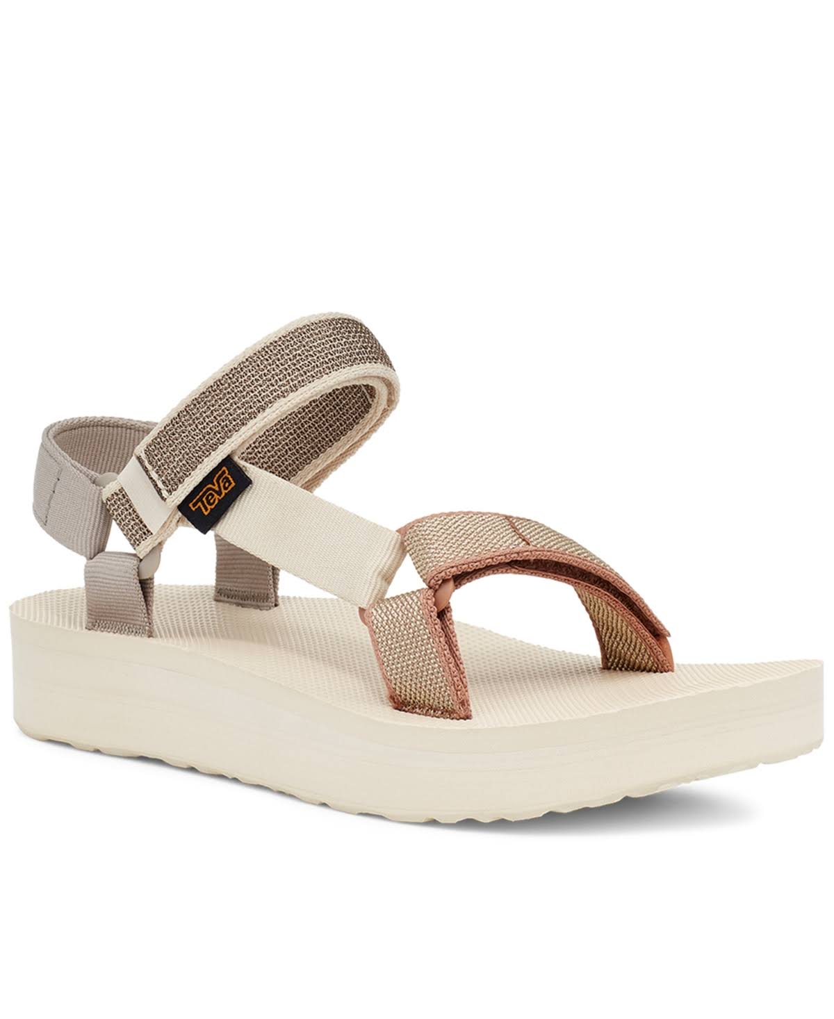 Teva Women's Midform Universal Karina - White Swan Metallic Multi - 7