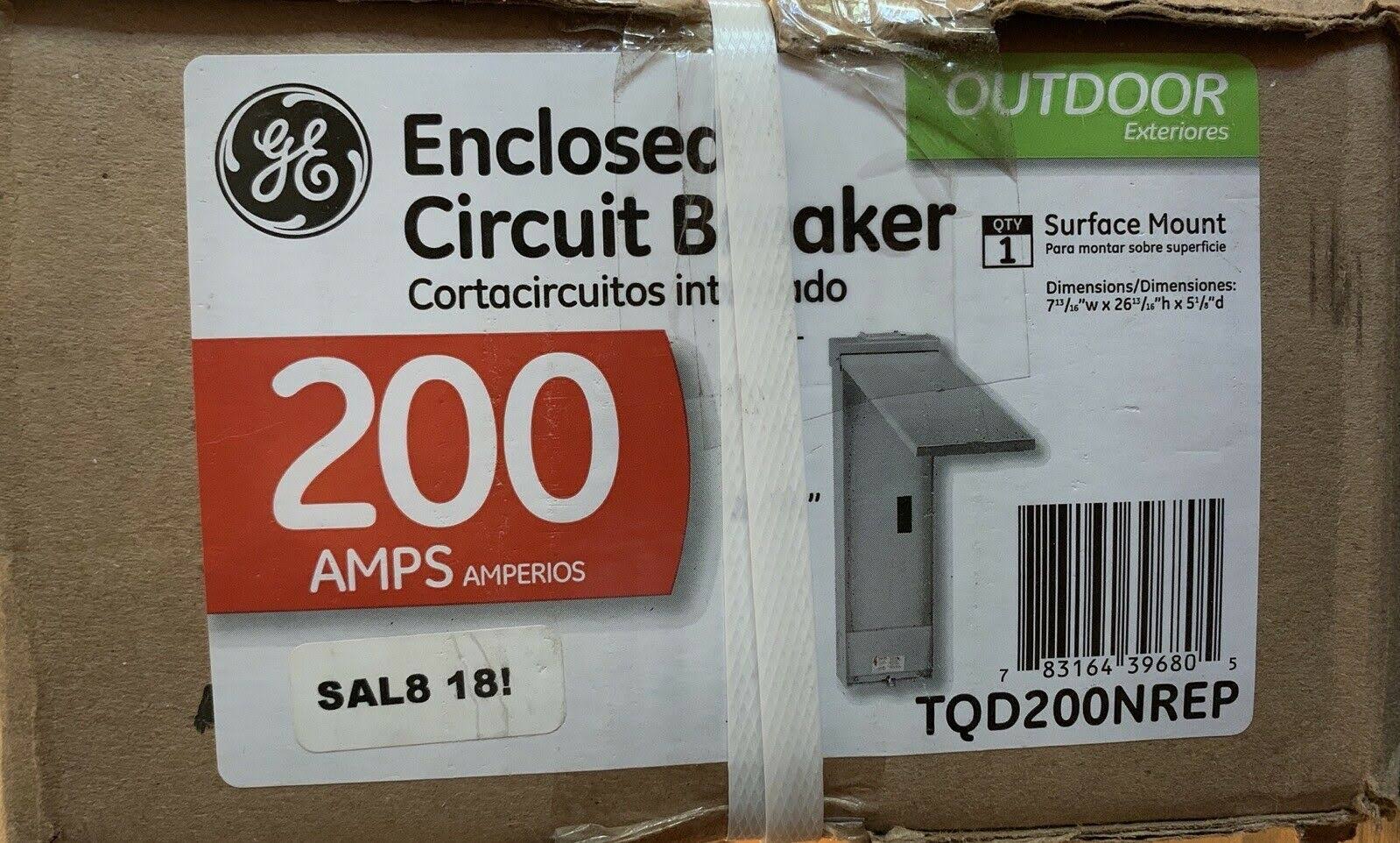 200A Mobile Home Outdoor Disconnect, GE, TQD200NREP