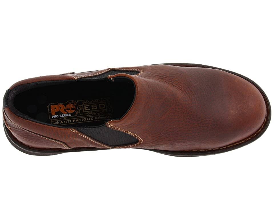 Timberland Pro Men's Gladstone Slip-On Steel Toe Safety Shoe, Brown