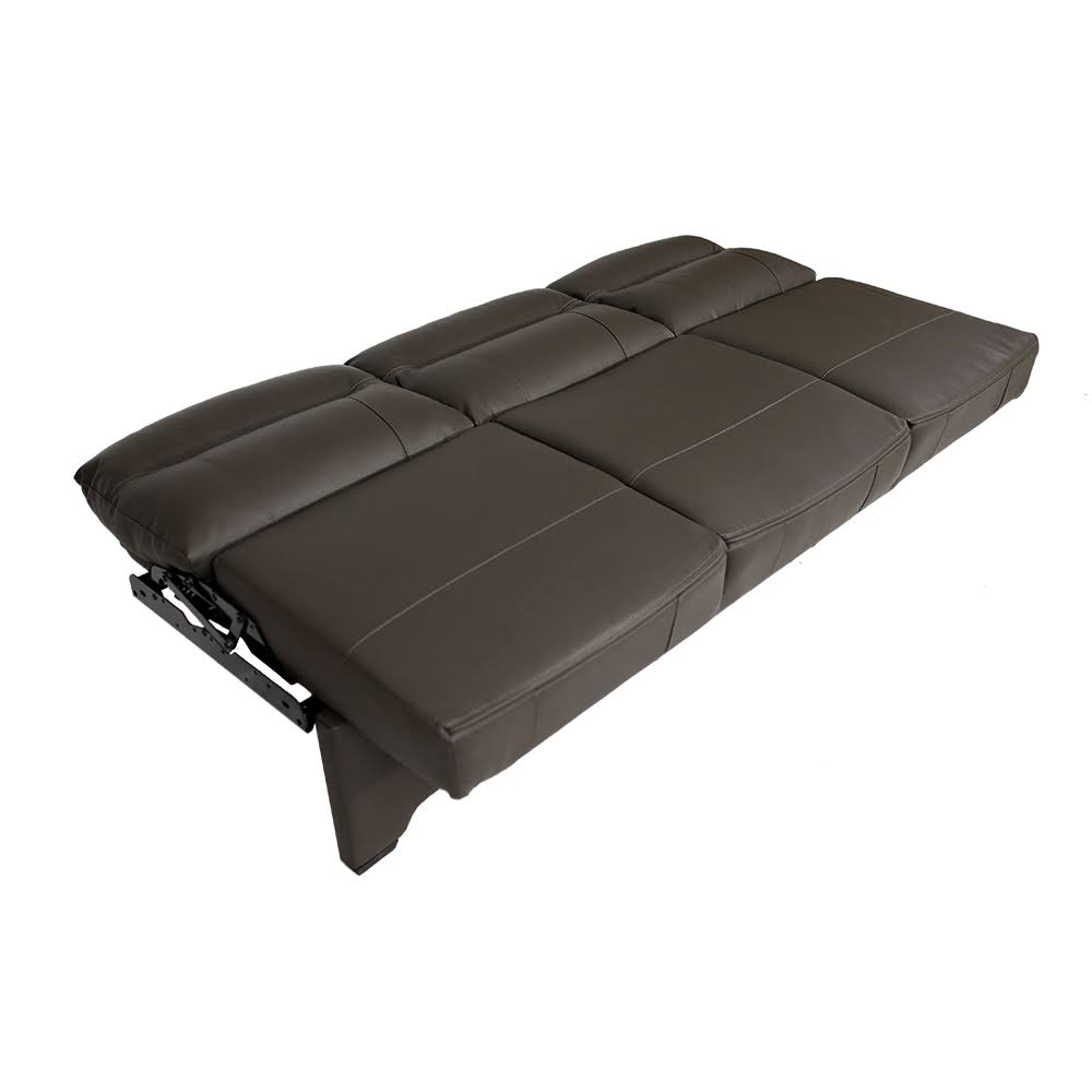 Kathy Ireland Recreation u0026 Adventure Kathy Ireland Furniture Jiffy Jackknife Sofa in Chestnut