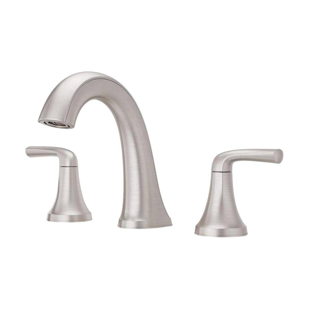 Pfister Ladera 8 in. Widespread 2-Handle Bathroom Faucet in Spot Defense Brushed Nickel