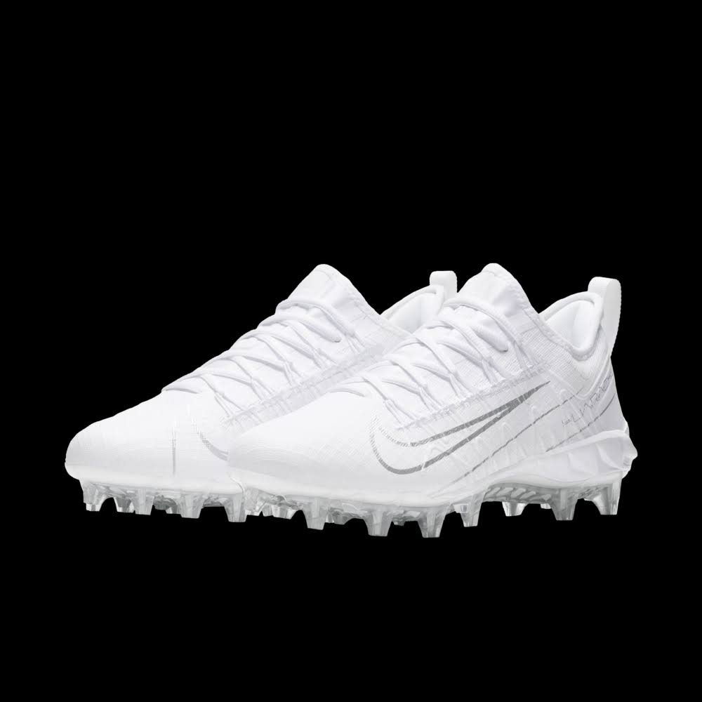 Nike Alpha Huarache 7 Pro Lacrosse Cleats, Men's, White