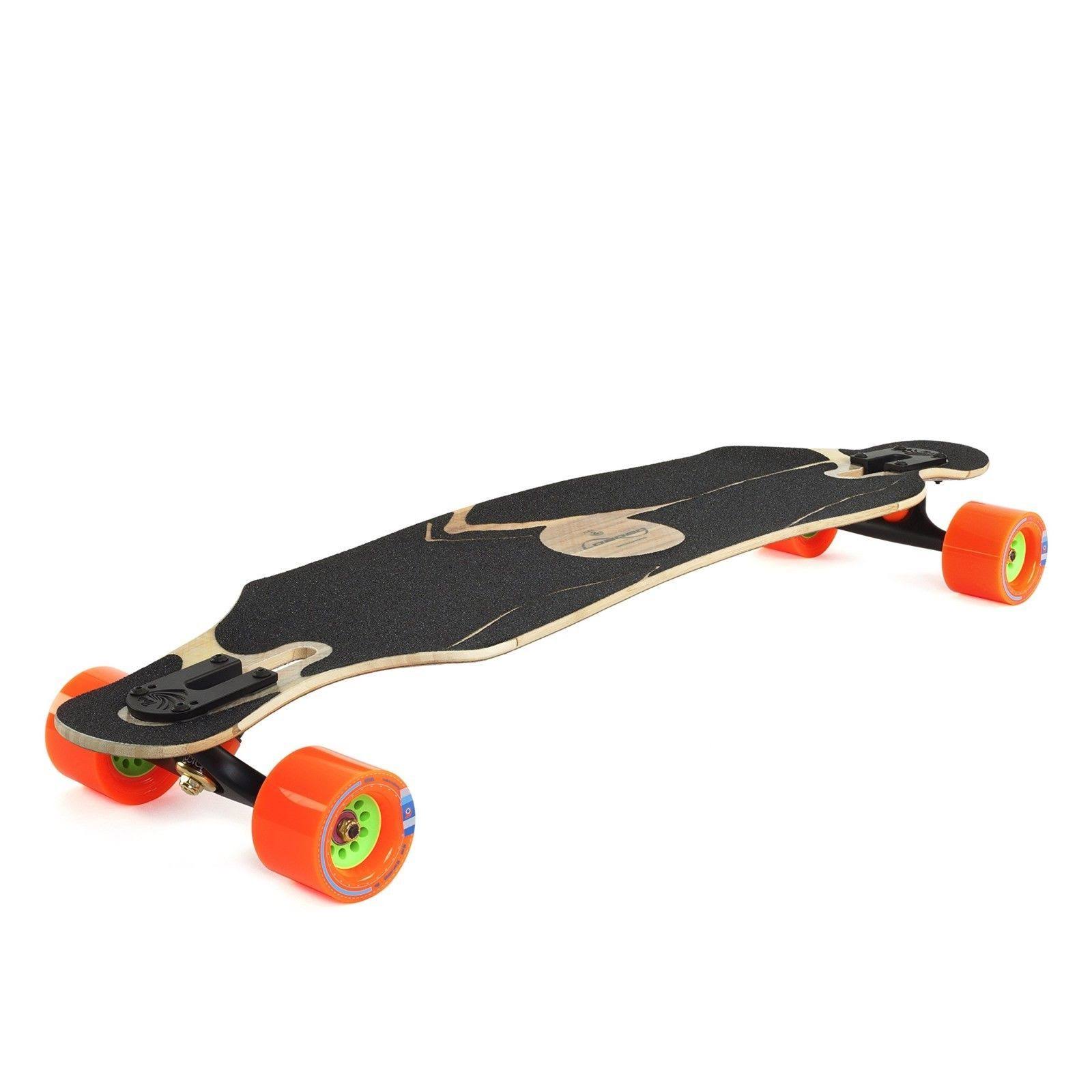Loaded Boards Icarus Bamboo Longboard Skateboard Complete w/ 80mm 80A Kegels (Flex 2)