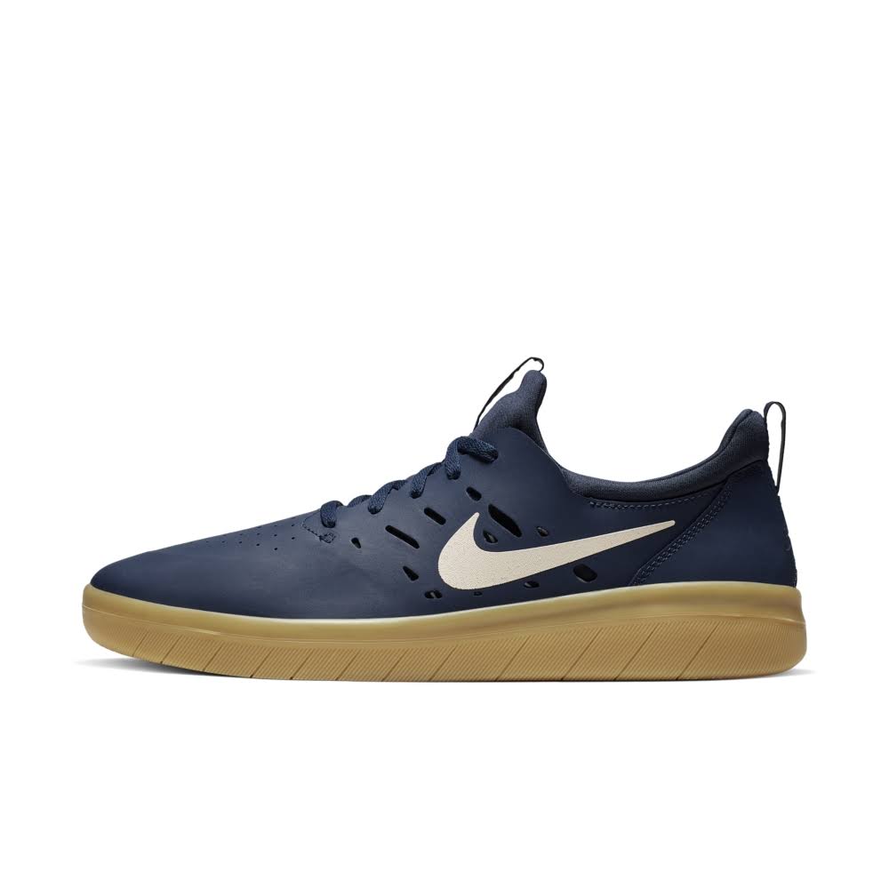 Nike SB Nyjah Free Shoes Midnight Navy/White-Navy