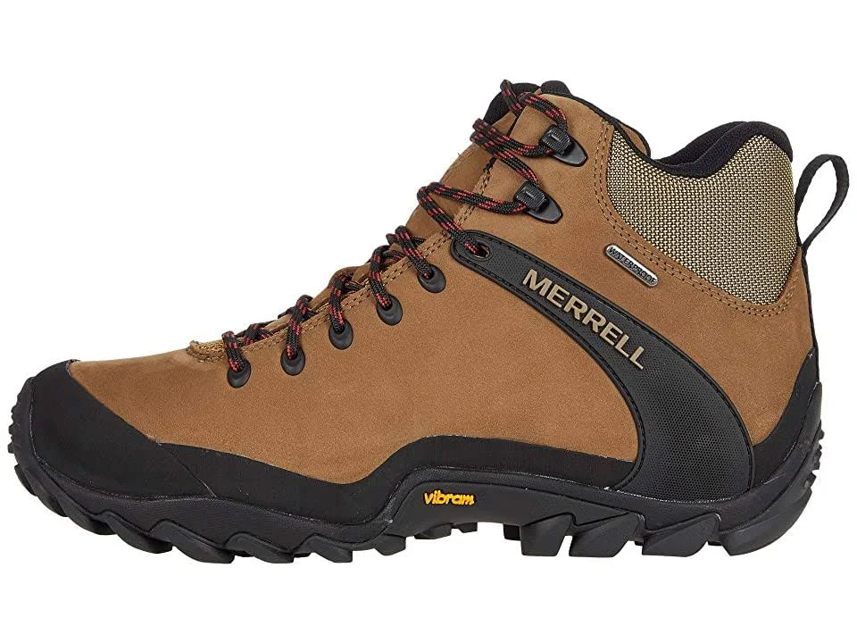 Merrell Chameleon 8 Leather Mid Waterproof Men's Boots Kangaroo : 13 M