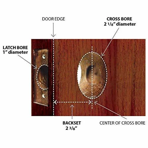 Nostalgic Warehouse 716828 Classic Rosette Passage Waldorf Door Knob, Unlacquered Brass