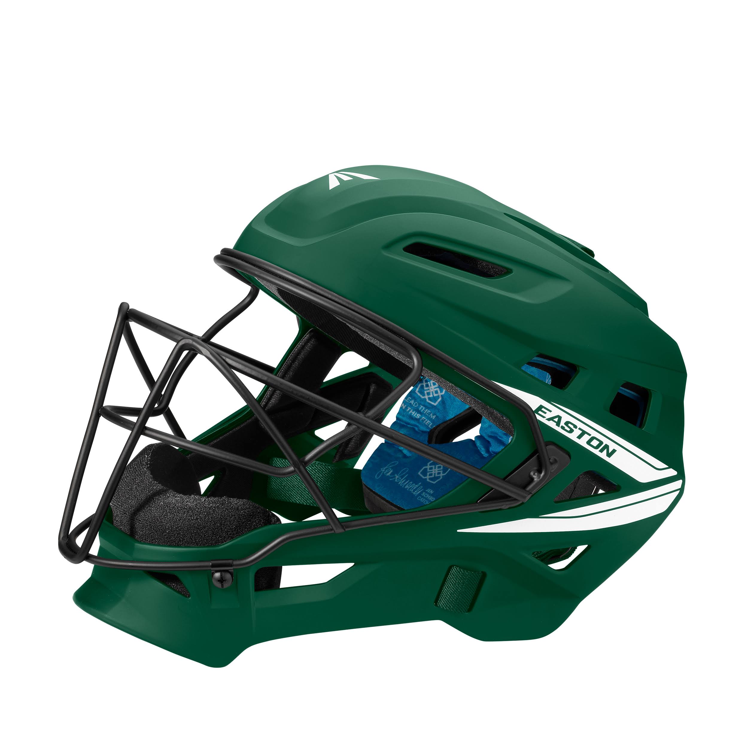 Easton Jen Schro The Very Best Softball Catcher's Helmet, Large, Green