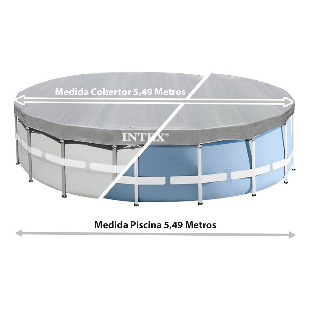 Intex UV Resistant Deluxe Debris Cover for 18& Intex Ultra Frame Swimming Pools