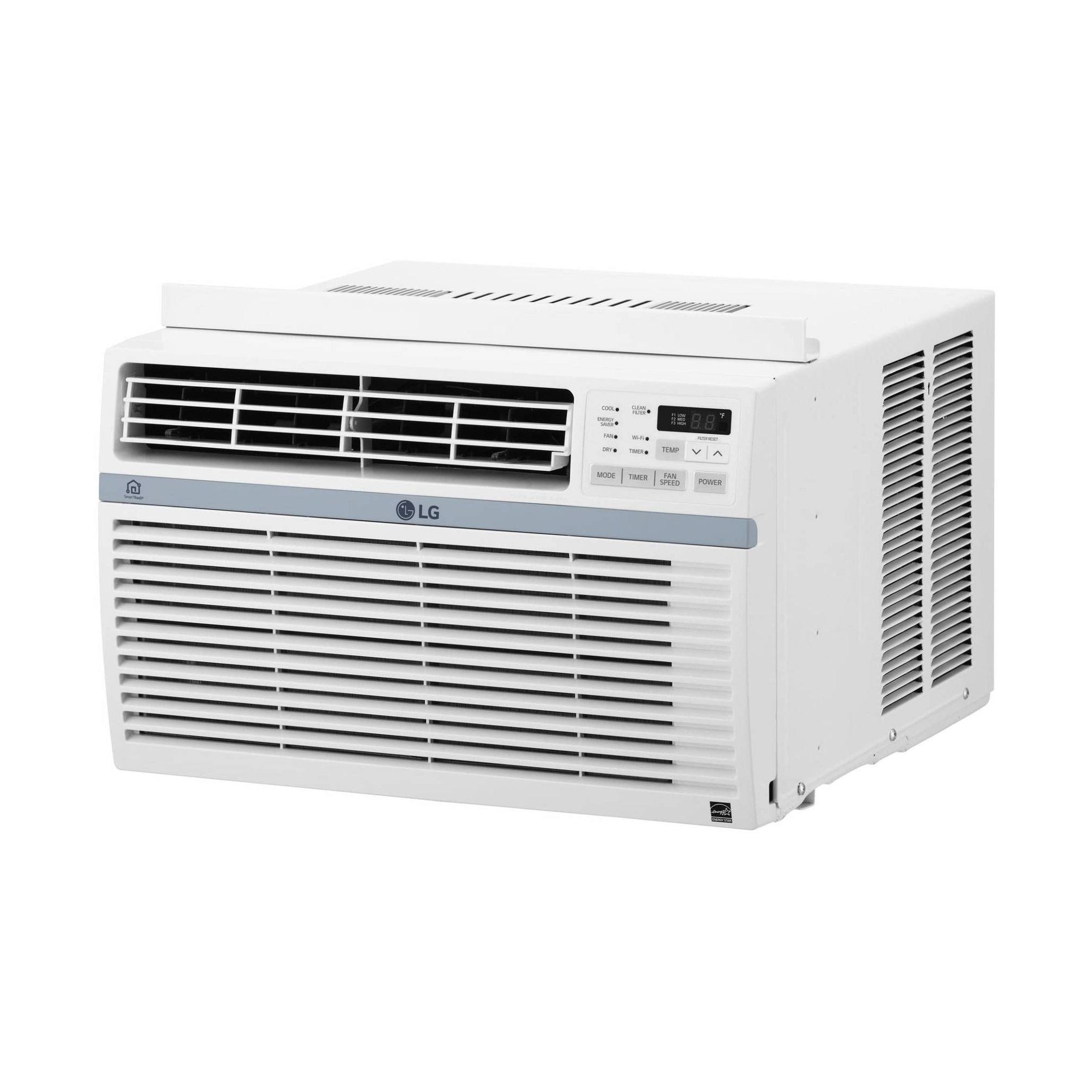 LG LW8017ERSM 8,000 BTU Window Air Conditioner - 12.1 EER - White