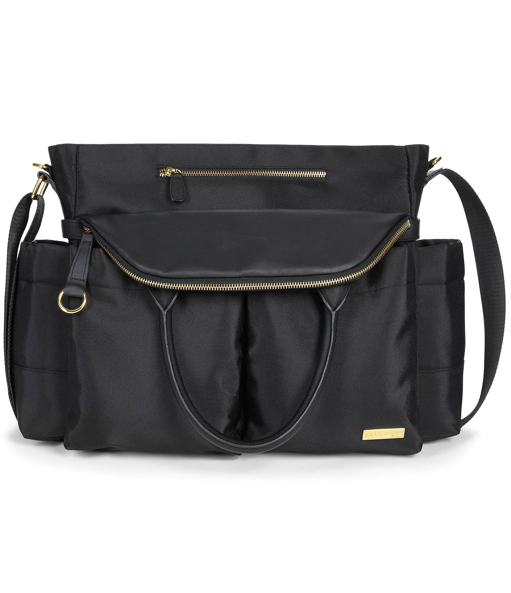 Skip Hop Chelsea Downtown Chic Satchel Diaper Bag - Black