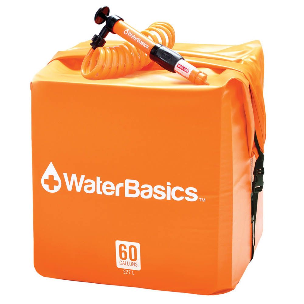 WaterBasics Water Storage Kit - 30 Gallon with Filter