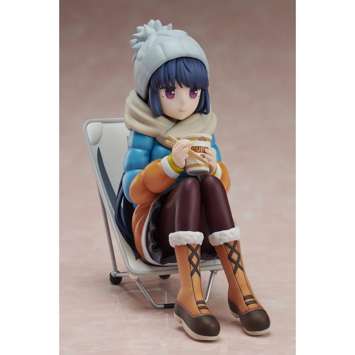 Furyu Rin Shima Premium Noodle Stopper Laid-Back Camp 1/8 Scale Figure