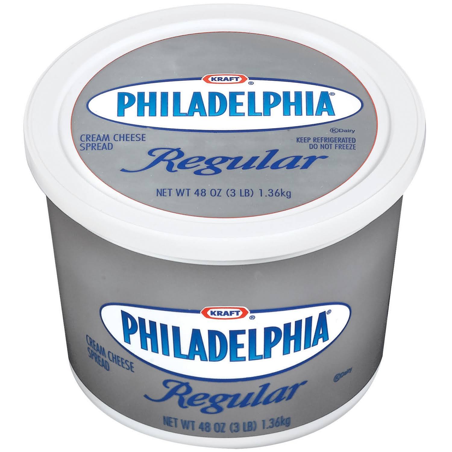Philadelphia Cream Cheese Spread, Original - 48 oz