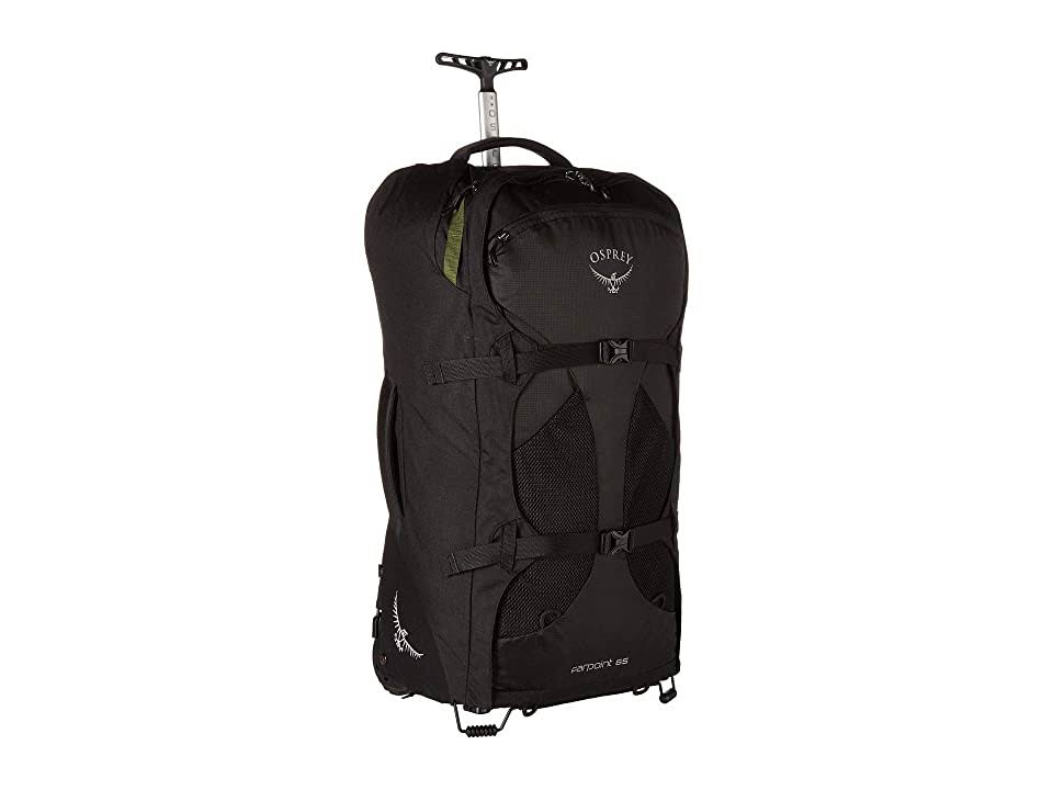 Osprey Farpoint 65 Wheeled Travel Pack, Black