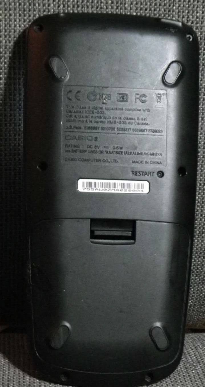 Casio Fx-cg10 Prizm Color Graphing Calculator (Black)