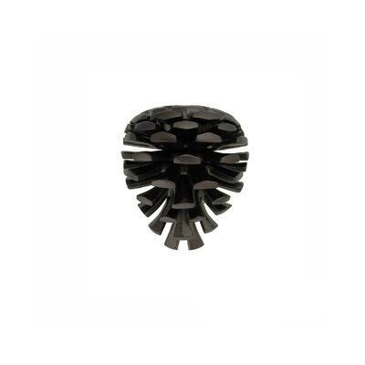 Michael Healy Designs Pinecone Door Knocker Finish: Matte Black, Size: 3.25x22 H x 2.75x22 W x 2x22 D MHS196