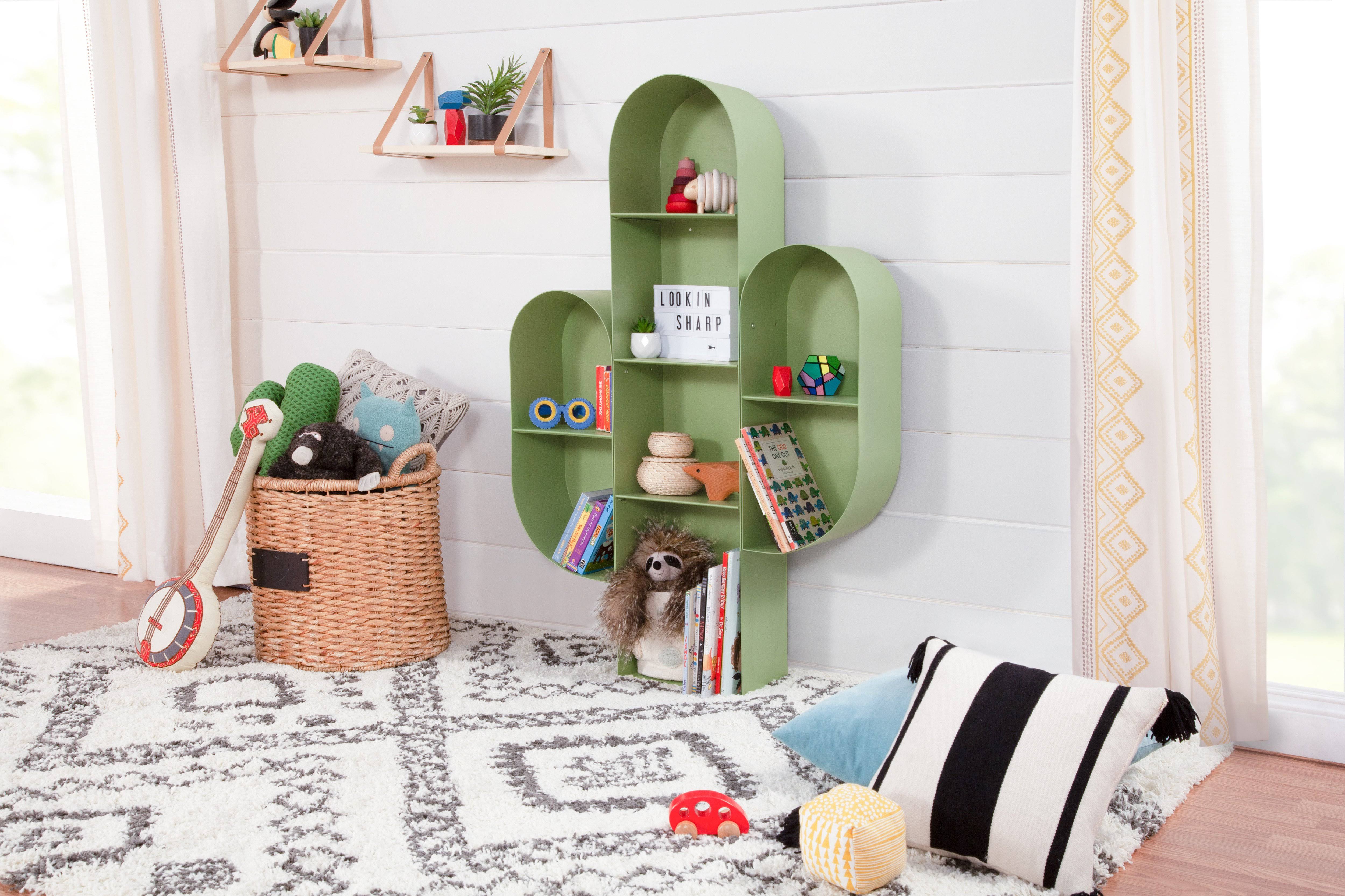 Babyletto Cactus Bookcase Sage Green