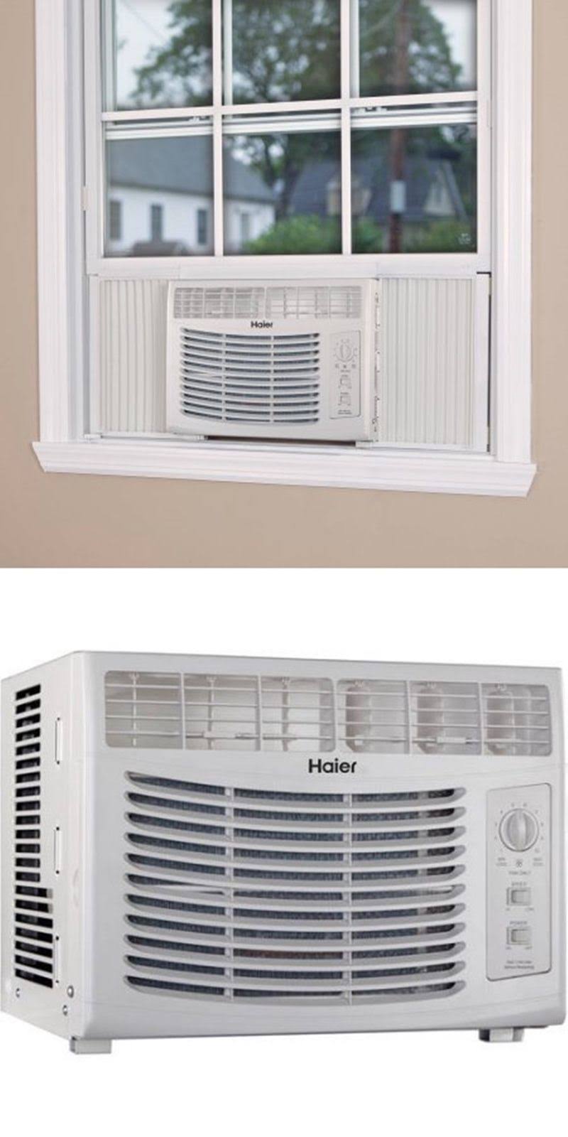 Haier HWF05XCR-L 5,000 BTU 115V Window Air Conditioner