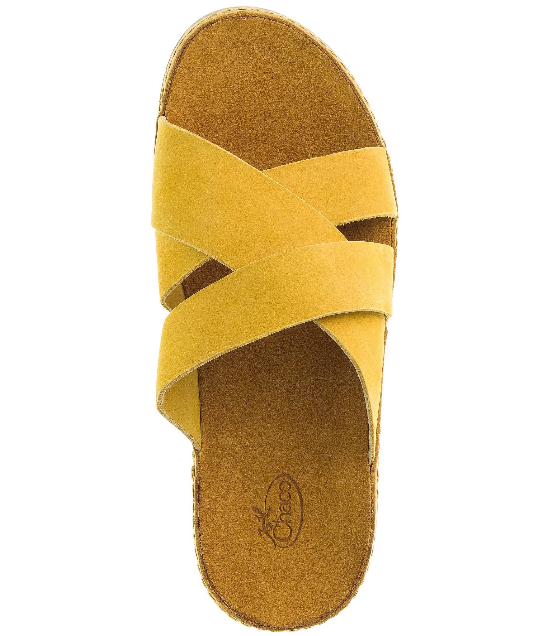 Chaco Women's Wayfarer Slide - 8 - Ochre
