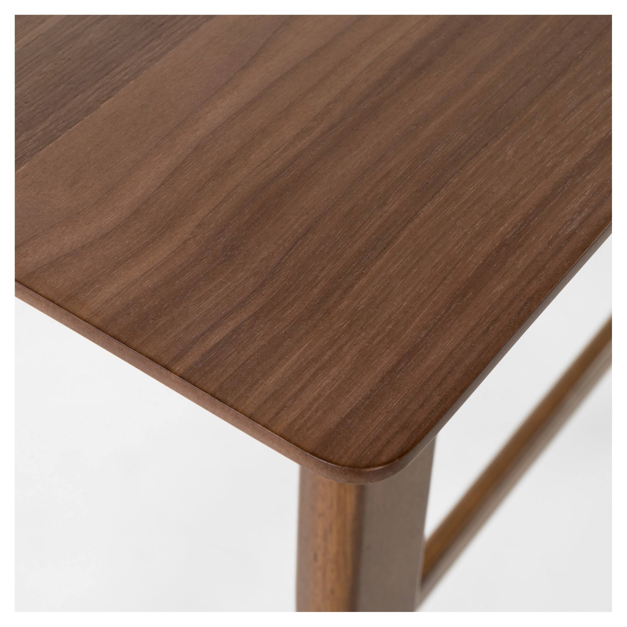 Moria 42 Bar Table Natural Walnut Brown Christopher Knight Home