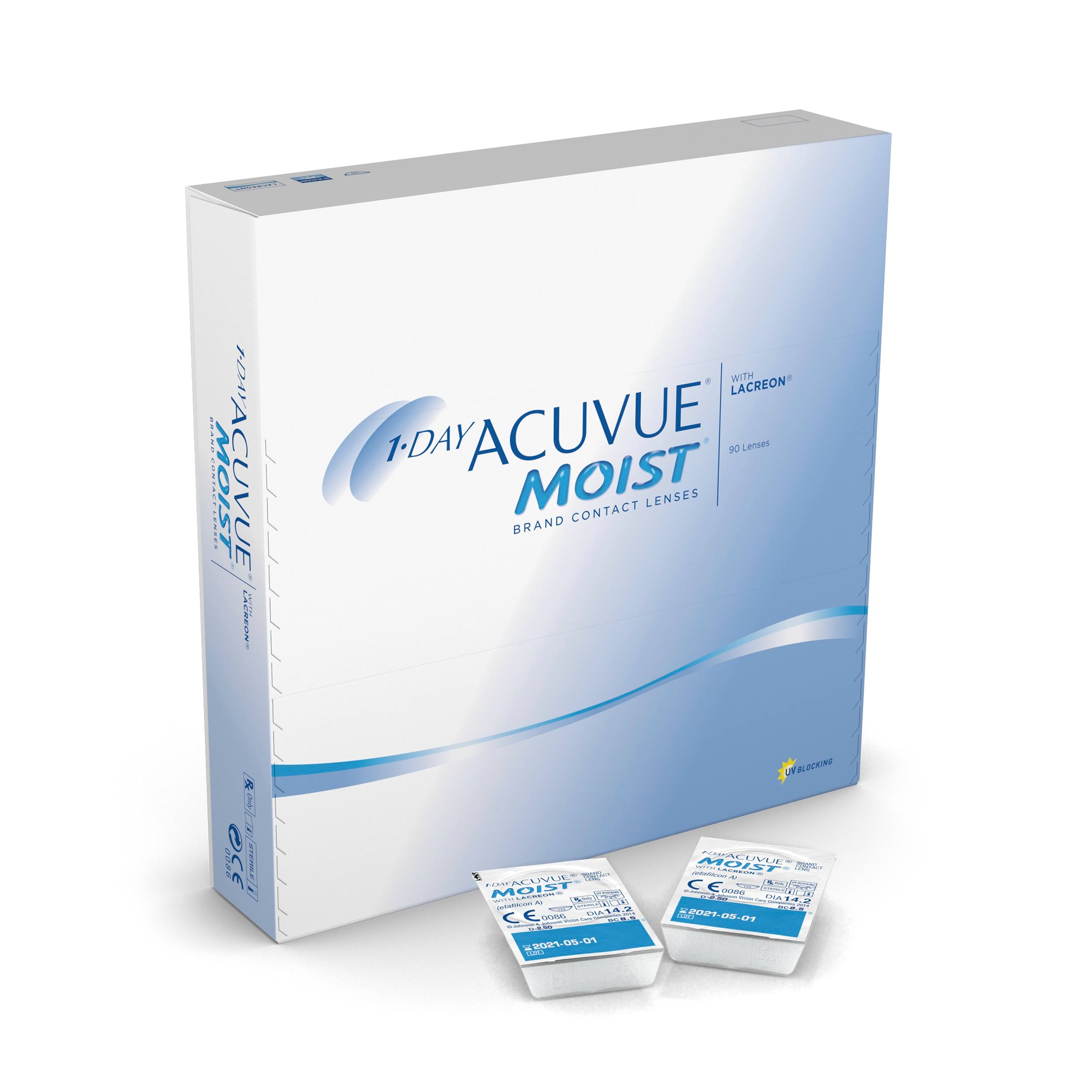 1-Day Acuvue Moist Multifocal 90 Pack Contact Lenses