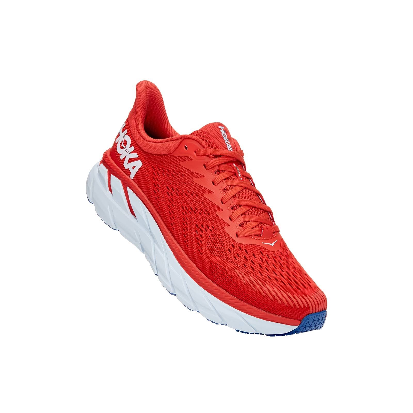 Hoka One One Men's Clifton 7 Running Shoes, Fiesta