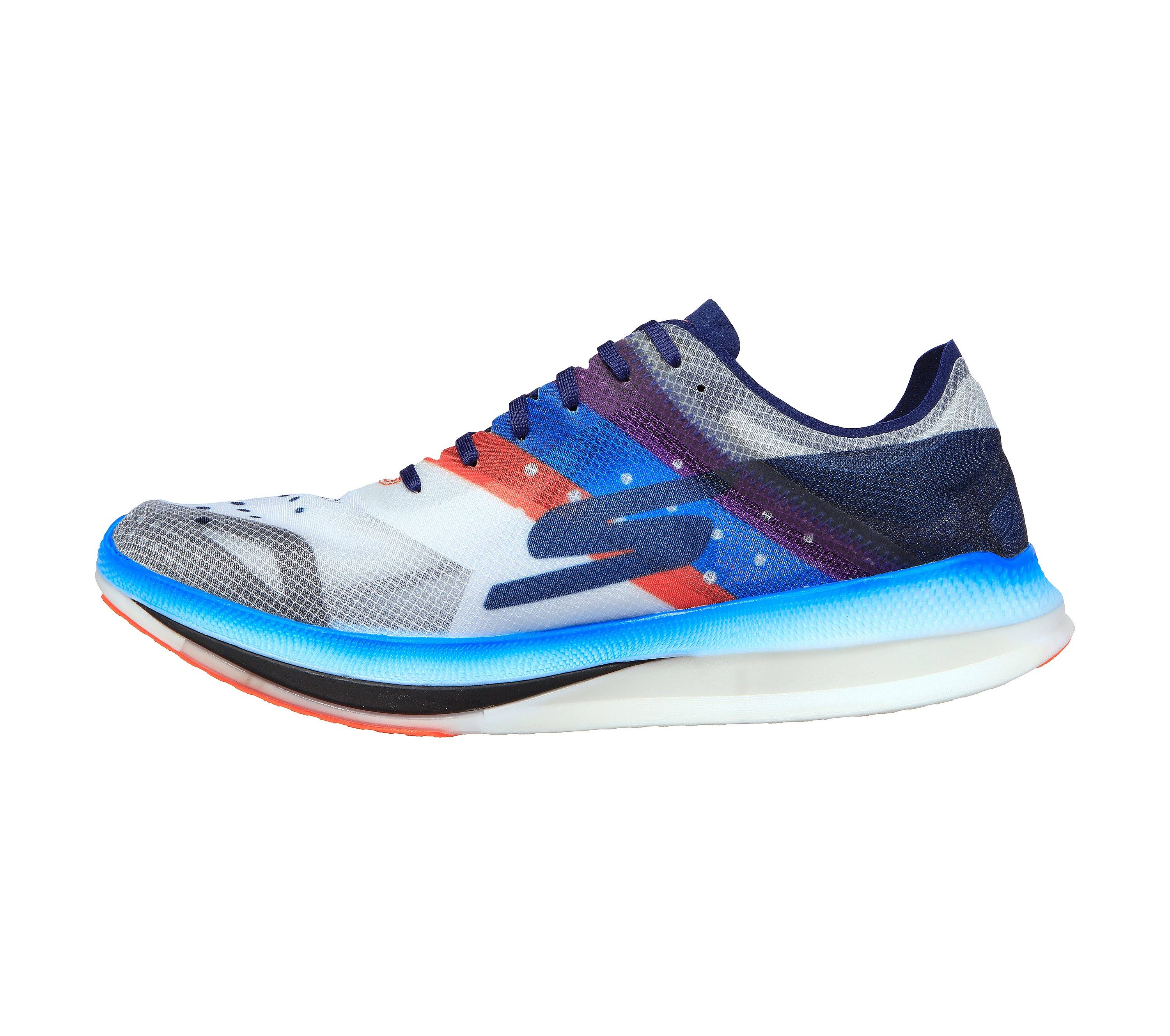 Skechers Men's Go Run Speed Elite White/Multi / 12