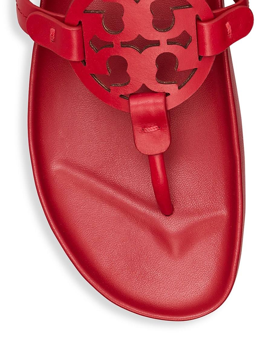 Tory Burch Women's Miller Cloud Thong Sandals - Blue - Size 7.5