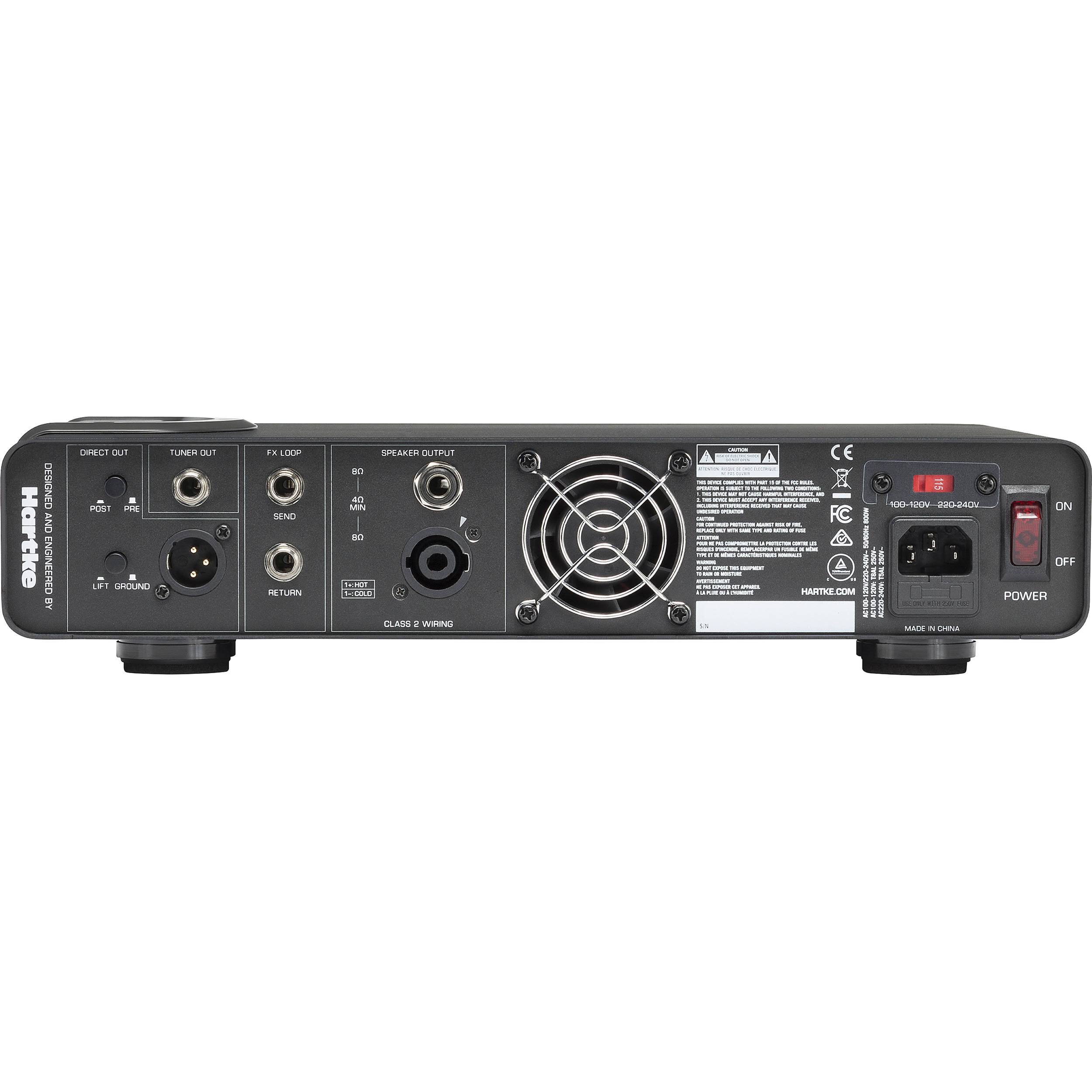 Hartke LX5500 500-Watt Bass Head