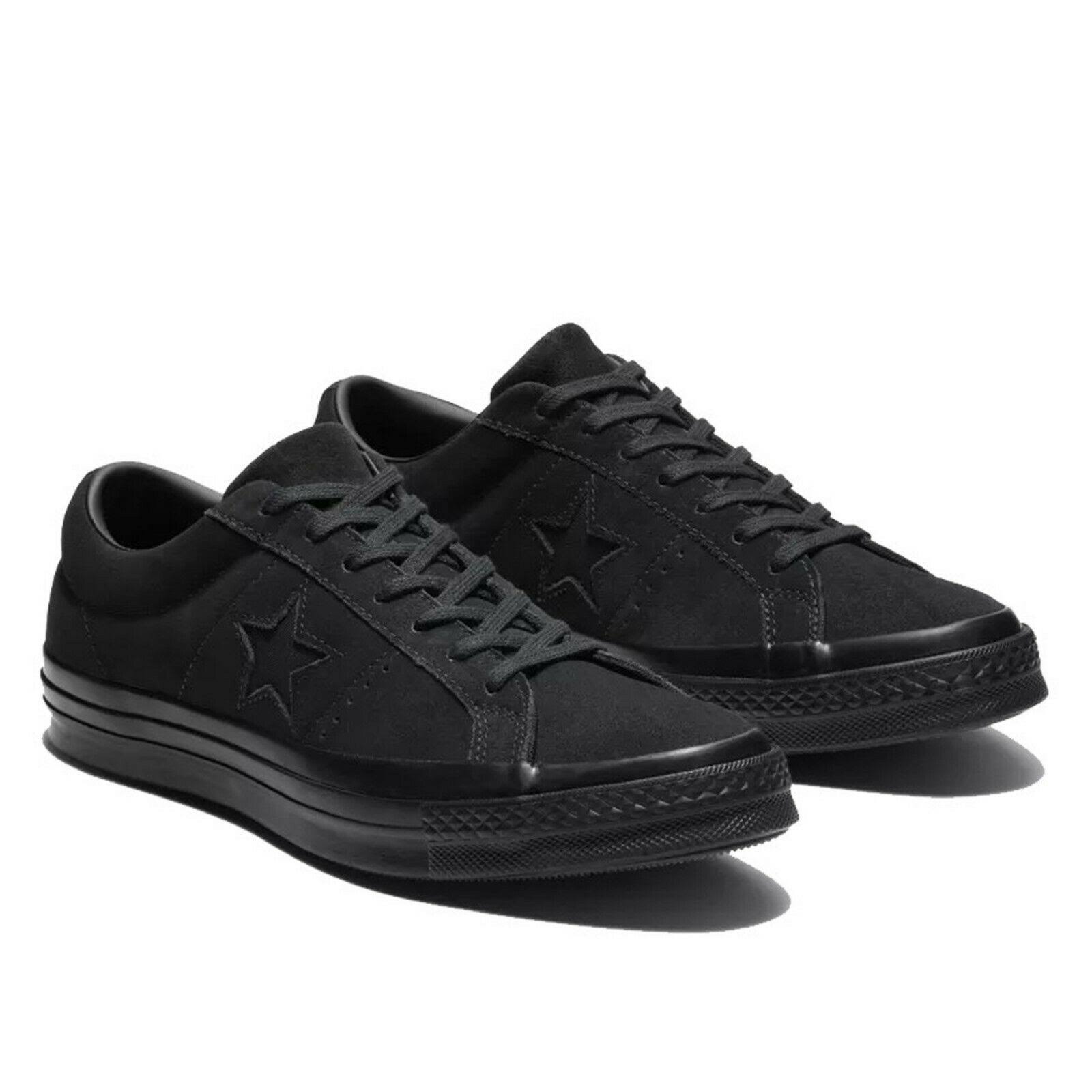 Converse One Star Black/Black/Black 12