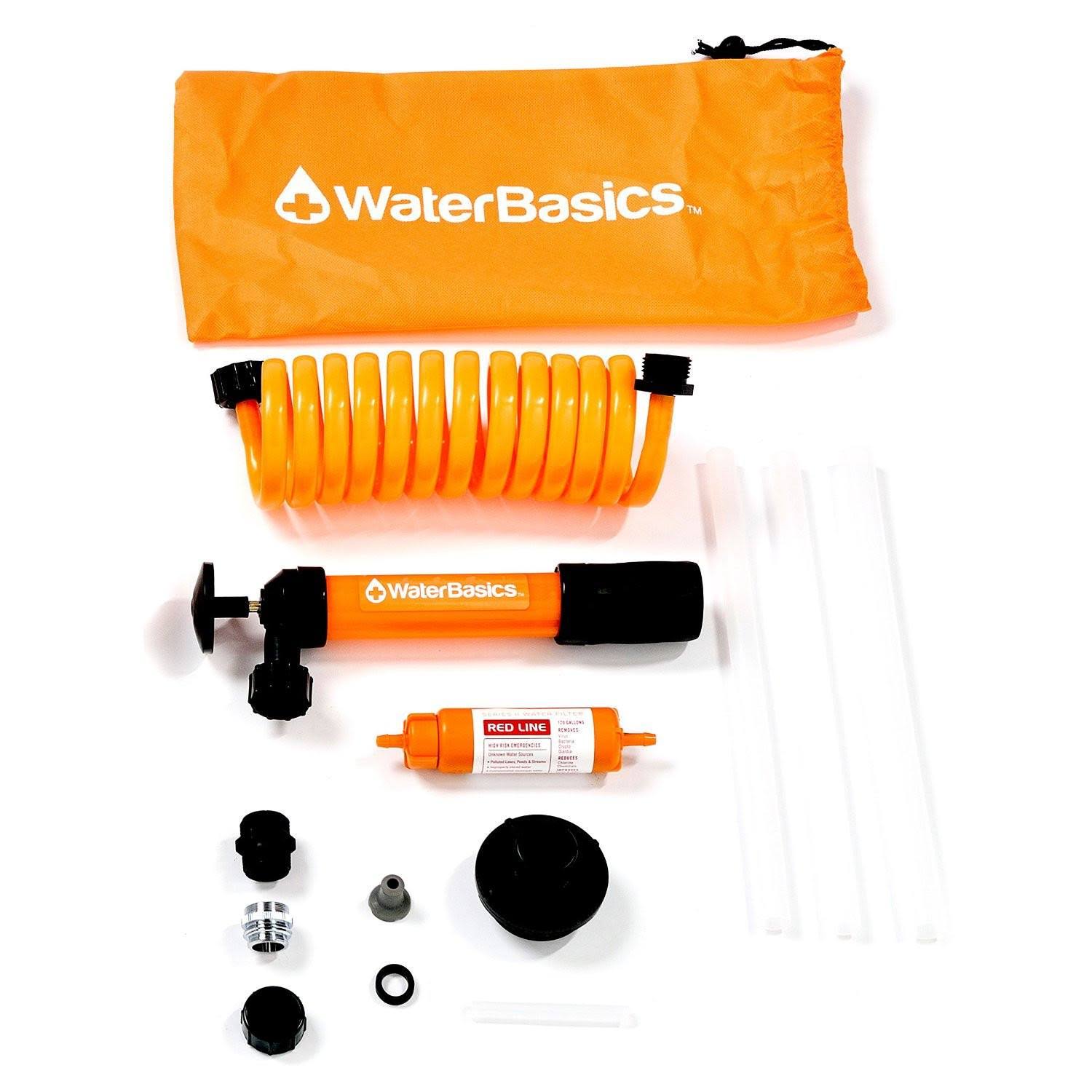 WaterBasics Water Storage Kit - 30 Gallon with Filter