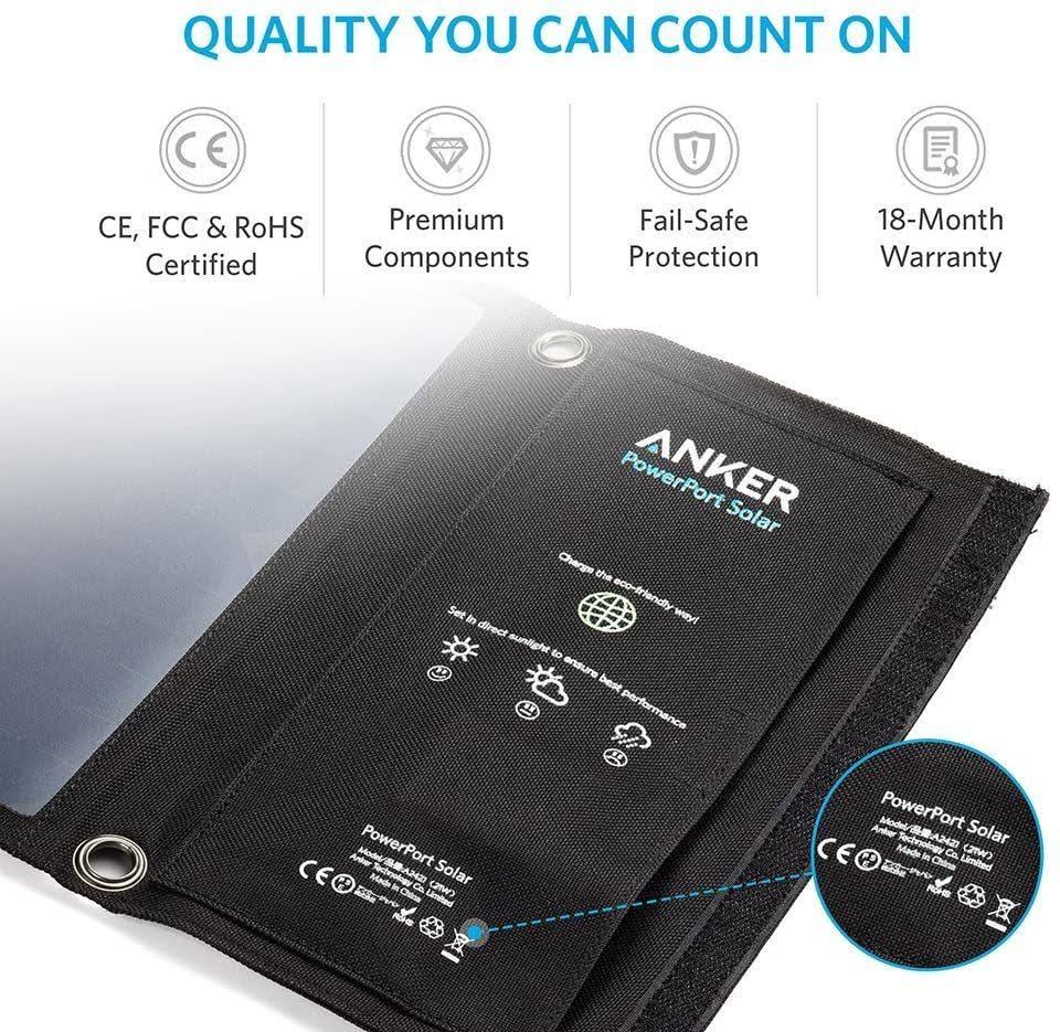 Anker PowerPort Solar 2 21W USB Solar Charger