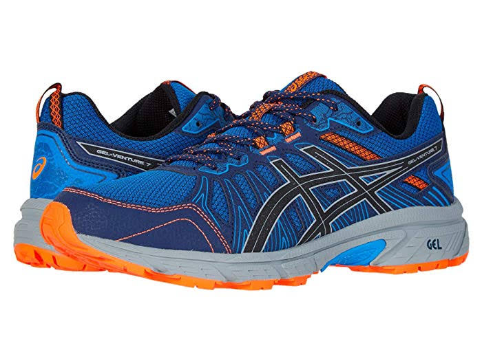 Asics Men's Gel-Venture 7 Trail Running Shoes, Blue