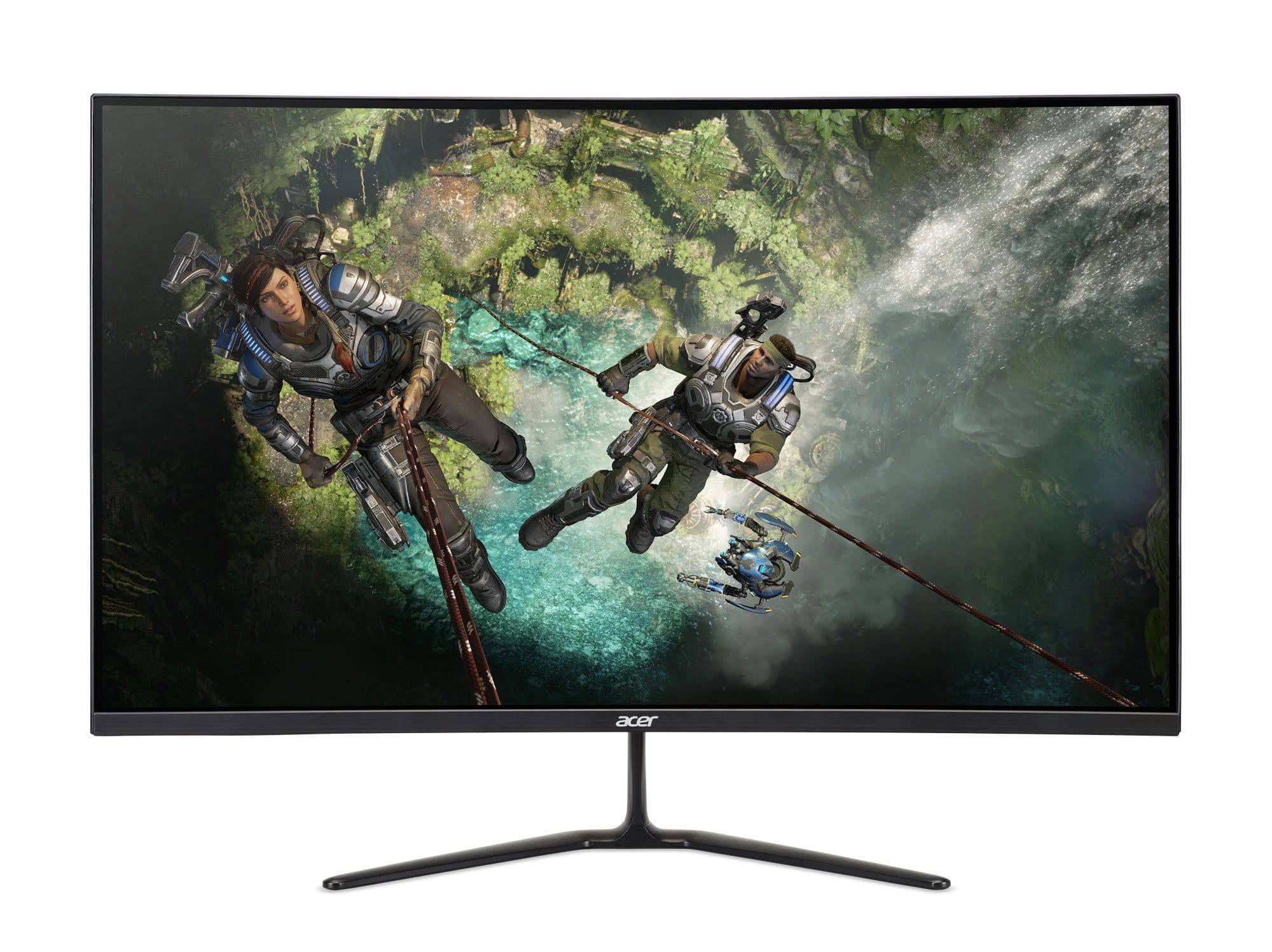 Acer 32x22 Curved 1920x1080 HDMI DP 165Hz 1ms FreeSync HD LED Gaming Monitor - Ed320qr Sbiipx