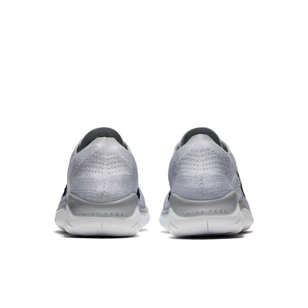 Nike Women's Free RN Flyknit 2018 Running Shoes, White