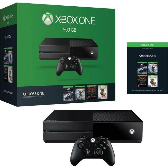 Microsoft Xbox One - Name Your Game Bundle - game console - 500 GB HDD - black
