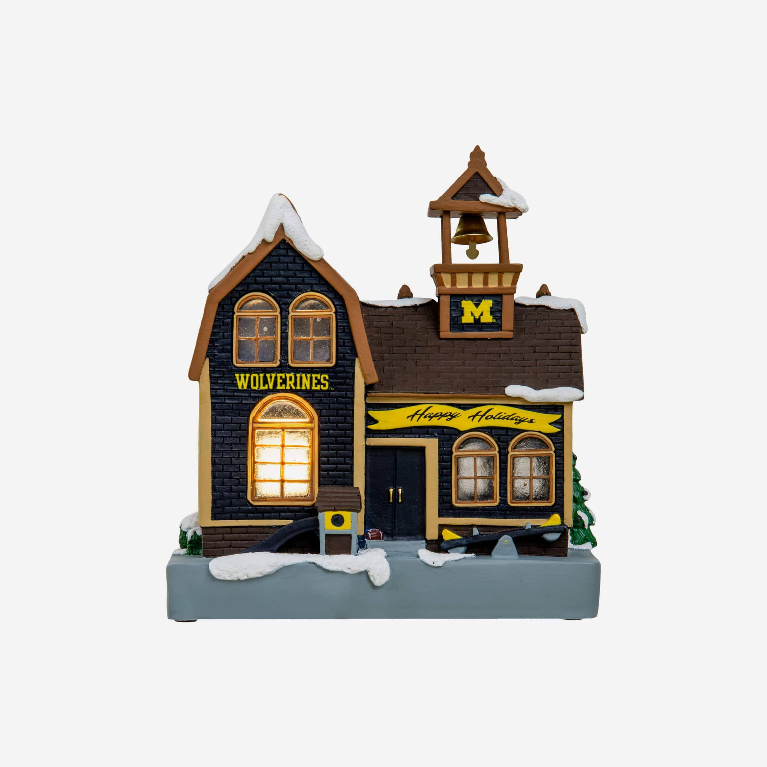 Michigan Wolverines NCAA Light Up Team Schoolhouse