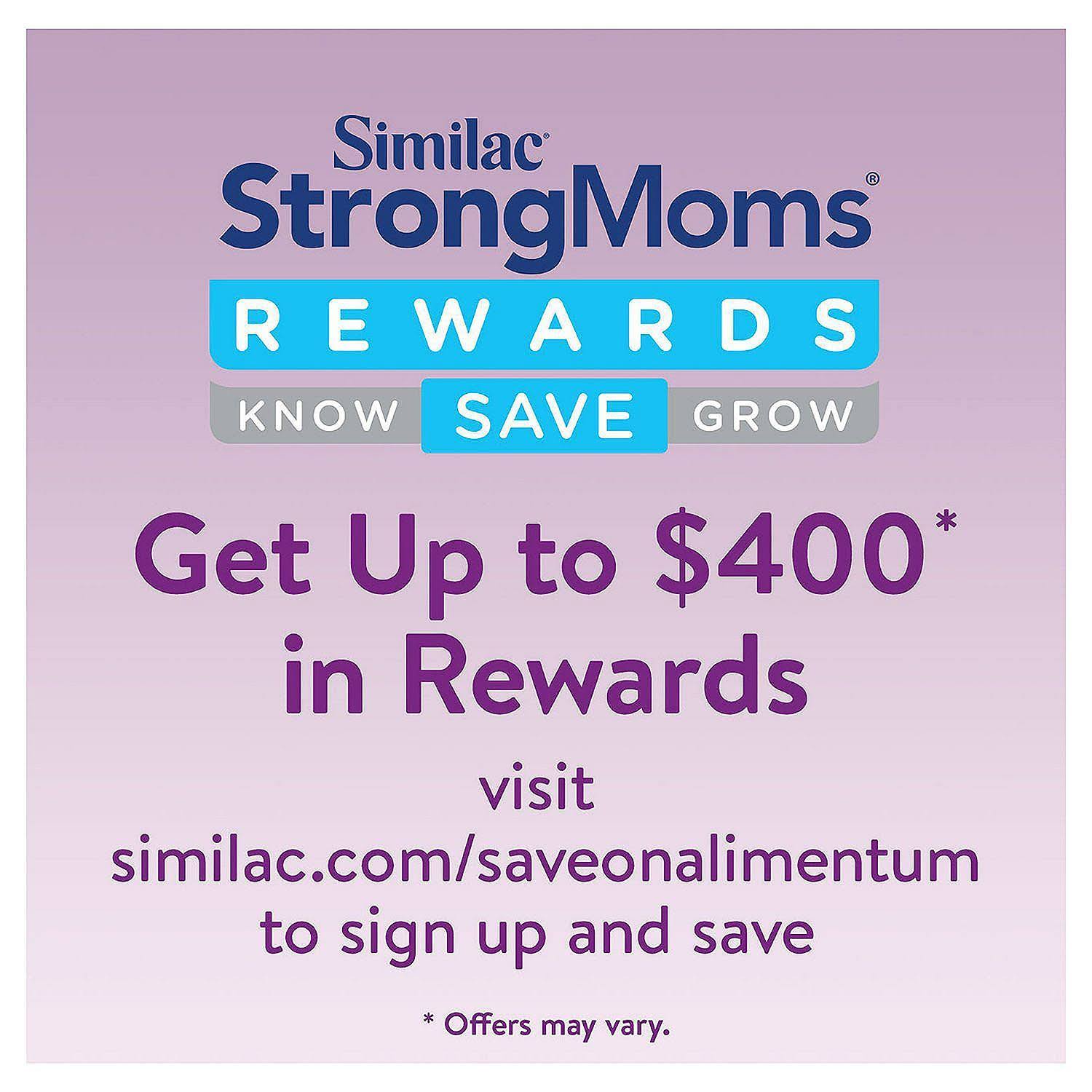 Similac Alimentum Hypoallergenic (4 Pack) Baby Formula for Food Allergies and Colic, Value size, Powder, 19.8 oz