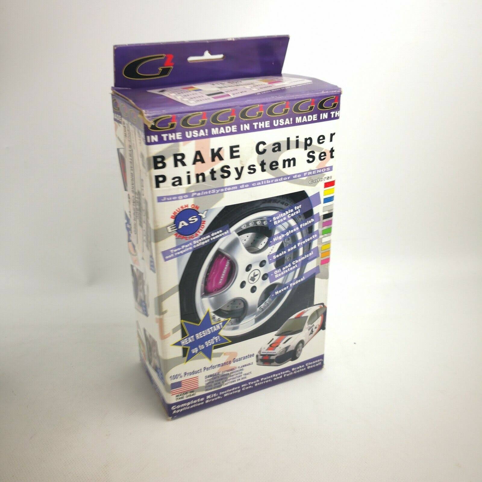 G2 High Temperature Brake Caliper Paint System Set Red G2160