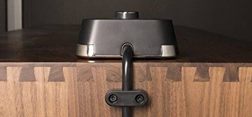 Brandstand BPECT CubieTime Alarm Clock Charger w/2 USB Ports and 2 Outlets Charging Station