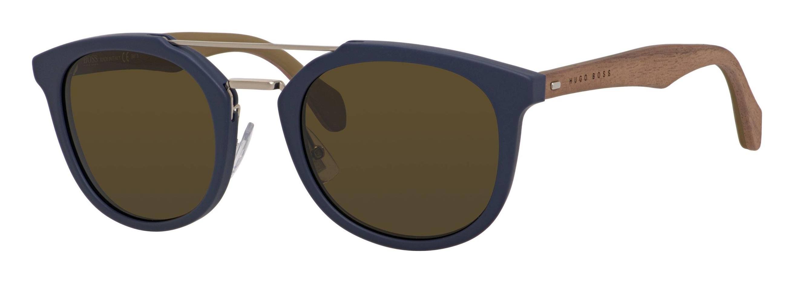 Hugo Boss Sunglasses 0777/S 0rbf Blue Brown 51mm