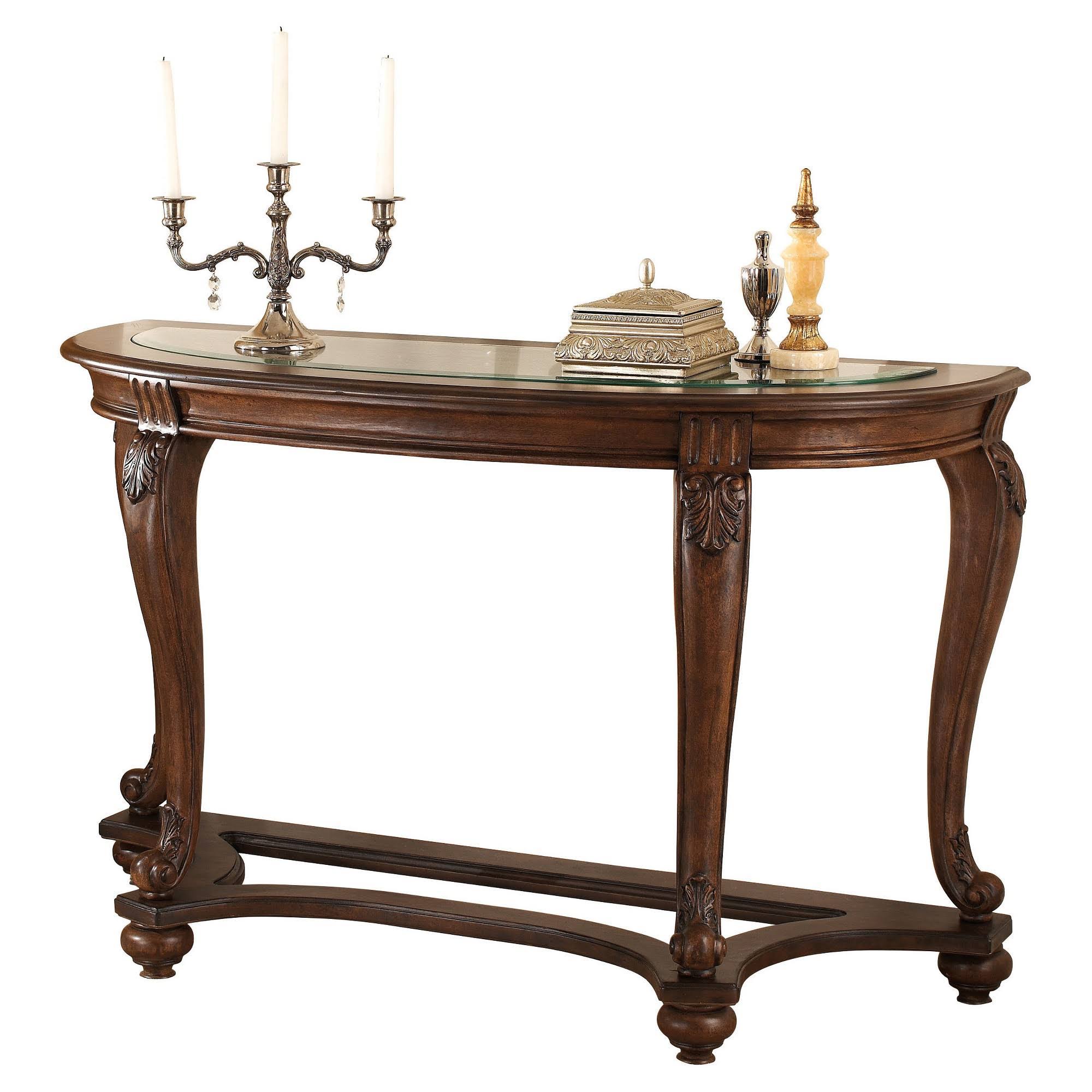 Ashley Norcastle Dark Brown Sofa Table
